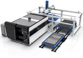 Fiber laser cutting machine automatic production line