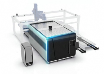Fiber laser cutting machine automatic production line