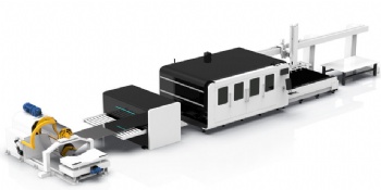 Fiber laser cutting machine automatic production line