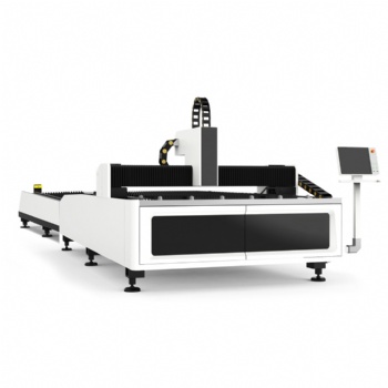 Fiber laser cutting machine with exchanger table 3015